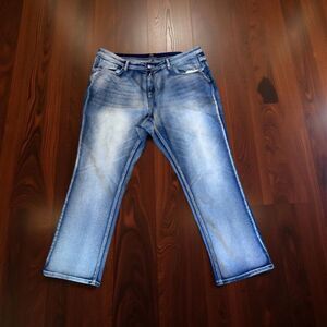 Plus Size European Brand Ms She Stretch Denim Jeans Size US 22 40x30 #70